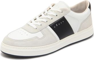 Hogan H668 Allacciato Fascia Logo - Heren - Sneakers - Wit - 44 EU - Leer - Schoenen