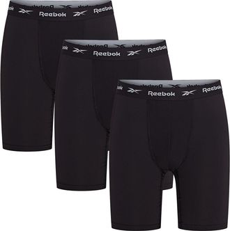 Reebok Heren Boxershorts (Zwart)