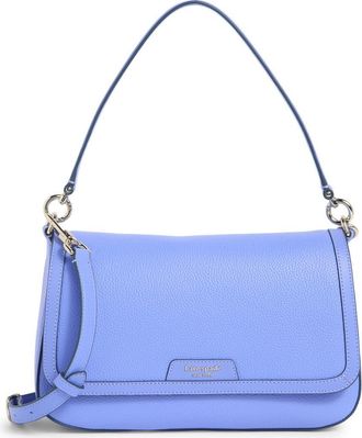 Kate Spade New York hudson pebble leather shoulder bag in Dark Periwinkle at Nordstrom Rack