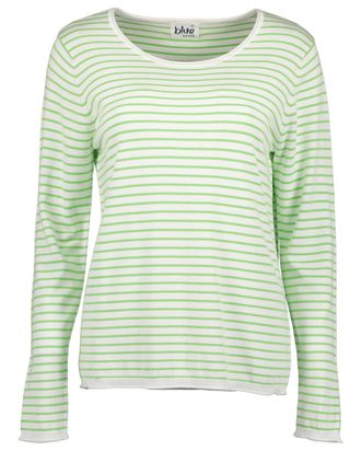 Blue Seven Strickpullover BLUE SEVEN Blue Seven Pullover, Damen, Gr. 36, gr&uuml;n (709, hl gr&uuml;n), 82% Viskose, 18% Polyamid, Rundhals, Pullover Strickpullover