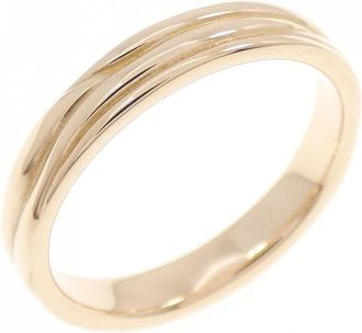 Louis Vuitton Pink Gold (18K) Band Ring (Pre-Owned)