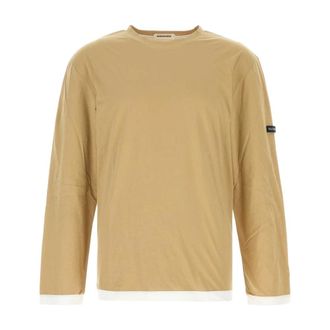 Namacheko Sweatshirts, male, Beige, Size: S Cotton T-Shirt