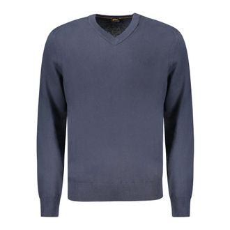 HUGO BOSS Uomo, Maglie, Blu, S, new