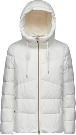 Geox Ademende Polyester Jas - Dames - Winterjassen - Wit - M - Polyester - Jassen