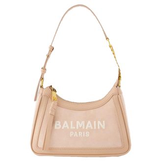 Balmain Womens B-Army Shoulder Bag - - Leather - Pink - One Size