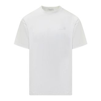 Givenchy T-Shirts, male, White, Size: 2XL Cotton T-shirt
