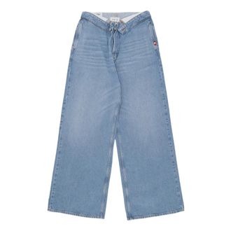 Amish Jeans con risvolto - - Jeans - Donna - Blu - W30