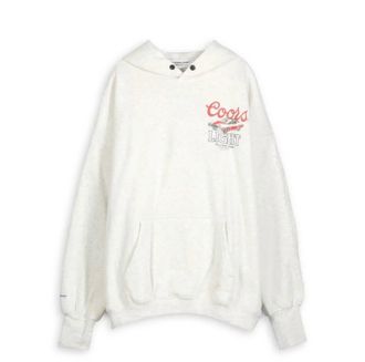 The Laundry Room Womens Coors Light Racing Hideout Hoodie In Pebbled Heather