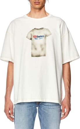 Diesel T-Boxt-N12 T-shirt voor heren in Wit