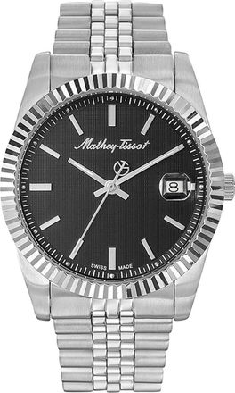 Mathey-Tissot Mathey-Tissot Mens Mathy III Black Dial Watch