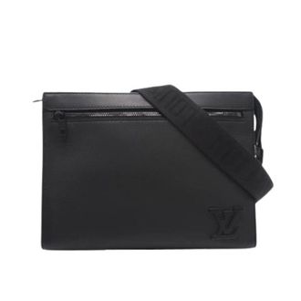Louis Vuitton Pre-owned Vintage Schoudertas - Heren - Pre-owned - Zwart - Maat: ONE Size Leer