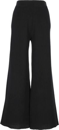 Agnona Pantaloni svasati - Nero