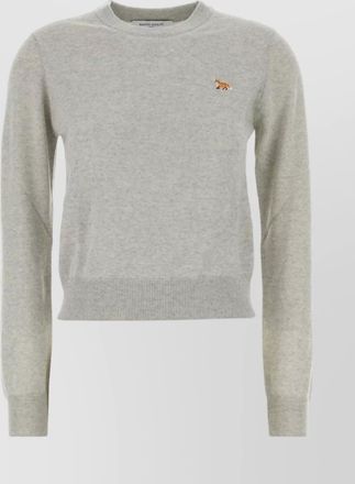 Maison Kitsun&eacute; merino wool regular-fit jumper