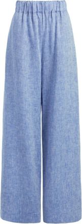 Bondi Born Womens Universal Linen Trousers In Denim
