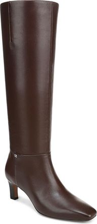 Franco Sarto Timmy Knee High Boot in Dark Brown at Nordstrom, Size 8.5 Regular Calf