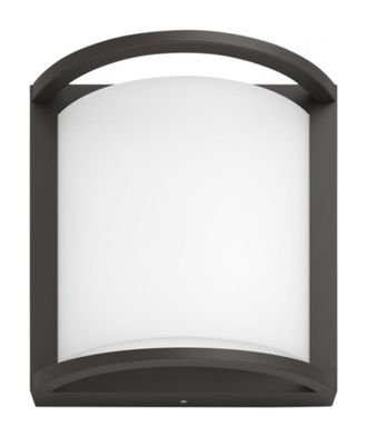 Philips Mygarden - Luminaria Led De Pared Para Exteriores 19x19 Cm, 4000 K, 12 W, Antracita 915005555101