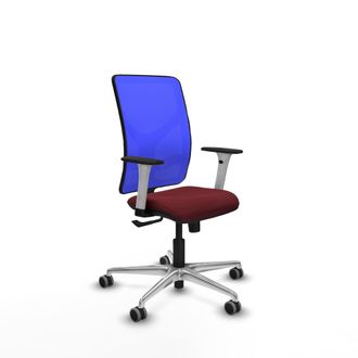 Piqueras y Crespo Silla De Oficina Piqueras Y Crespo Motilla Blanco Soporte Lumbar