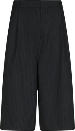 Neo Noir Rima Slim Pinstripe Shorts - - Shorts - Donna - Nero - XL