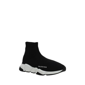 Balenciaga Mens Black Polyester Athletic Sneakers