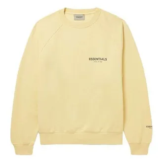 Fear of God SS22 Mr. Porter Logo-Print Cotton-Blend Jersey Sweatshirt Cream Garden Glov FOG-SS22-007