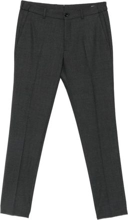 Berwich Morello Elax Broek - Heren - Nette broeken - Grijs - XL - Wol - Broeken