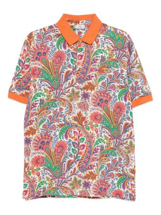 Etro Etro Poloshirt mit Paisley-Print