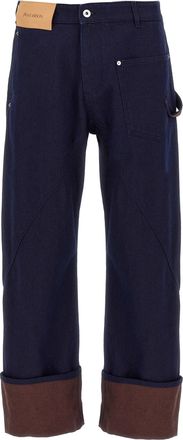 J.W.Anderson J.W.Anderson Turn Up Twisted Workwear Jeans
