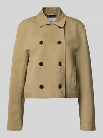 Sams&oslash;e & Sams&oslash;e Cocktailkleid mit Stehkragen in Marine, Gr&ouml;&szlig;e XL