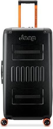 Jeep JH002B Checked-Large 29 Inch Hardside Expandable Luggage with Spinner Wheels in Black at Nordstrom