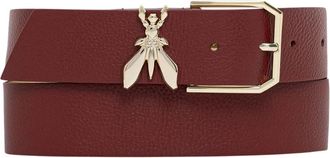 Patrizia Pepe Leren Riem - Dames - Riemen - Bruin - L - Leer - Accessoires