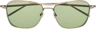Matsuda round-frame sunglasses - unisex - Metal (Other) - 56 - Gold