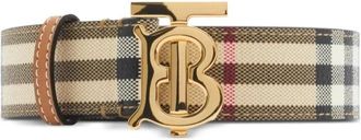 Burberry Cintura TB Monogram Check - - Accessories - Donna - Multicolore - ONE SIZE