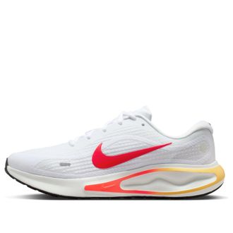 Nike Journey Run White Bright Deep Red FN0228-110