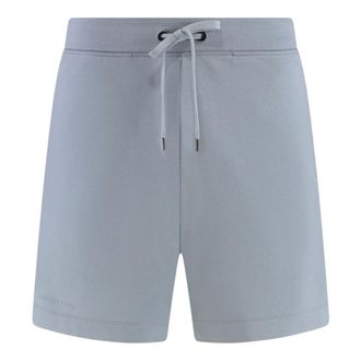 Canada Goose Korte Broeken, Heren, Blauw, M, Katoen, Huron Cotton Bermuda Shorts