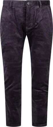 Department Five Black Slim Chino Trousers