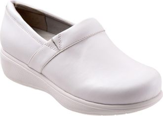 Softwalk Meredith Sport Clog in White Leather at Nordstrom, Size 6.5