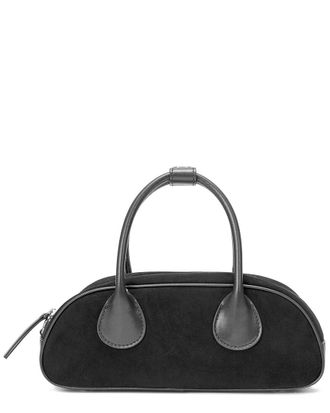 Tiffany & Fred Suede & Leather Satchel