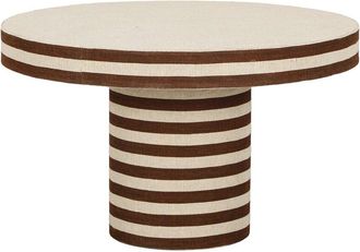 TOV Furniture Tov Furniture Lyra Striped Jute Contract-Grade Coffee Table