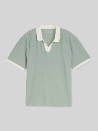 Tom Tailor Denim Regular Fit Poloshirt aus reiner Baumwolle in Hellgruen, Gr&ouml;&szlig;e XXL