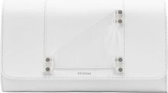 Perrin Paris LEiffel Clutch Lucid in White /Transparent at Nordstrom