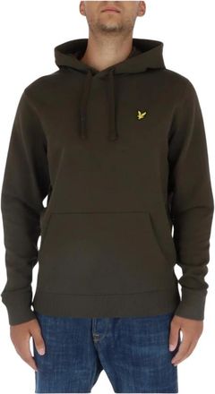 Lyle & Scott Classic Fit Hoodie - Heren - Hoodies - Groen - XL - Katoen - Hoodies & sweatvesten