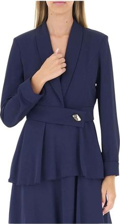 Rinascimento Giacca Bolerino - Dames - Blazers - Blauw - XS - Jassen