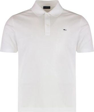 Paul & Shark Classic Collar Short-Sleeve Polo - Heren - Polos - Wit - L - Tops