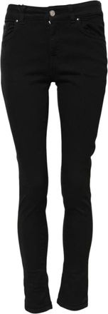 Dolce & Gabbana Skinny Denim Jeans - Dames - Skinny Jeans - Zwart - XS - Denim - Jeans