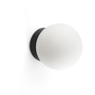 Faro Barcelona Faro Ping Bathroom Wall Lamp Matt Black 3000K IP44