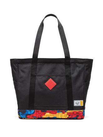 Herschel x LEGO 24.5L Herschel Heritage tote bag - unisex - Fabric - One Size - Black