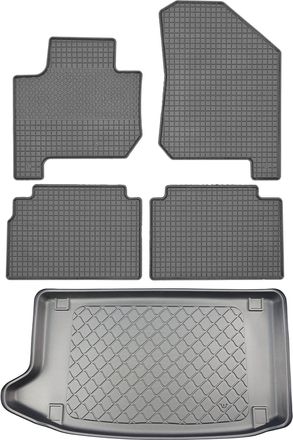 OEM Juego De Alfombrillas De Goma Para Coche Y Maletero Para Kia E-soul Hatchback (5 Puertas) Desde Mayo De 2019