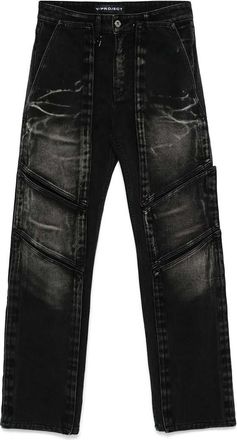 Y / Project Black Straight High Rise Jeans