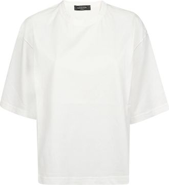 Fabiana Filippi Boxy Cotton Round T-Shirt
