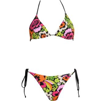 Rip Curl Blooming Side Tie Reversible Bikini Bottoms at Nordstrom, Size Xx-Large
